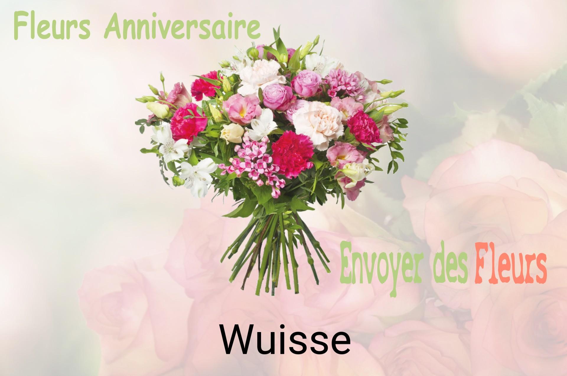 Bouquet de fleurs d’anniversaire livré à Wuisse