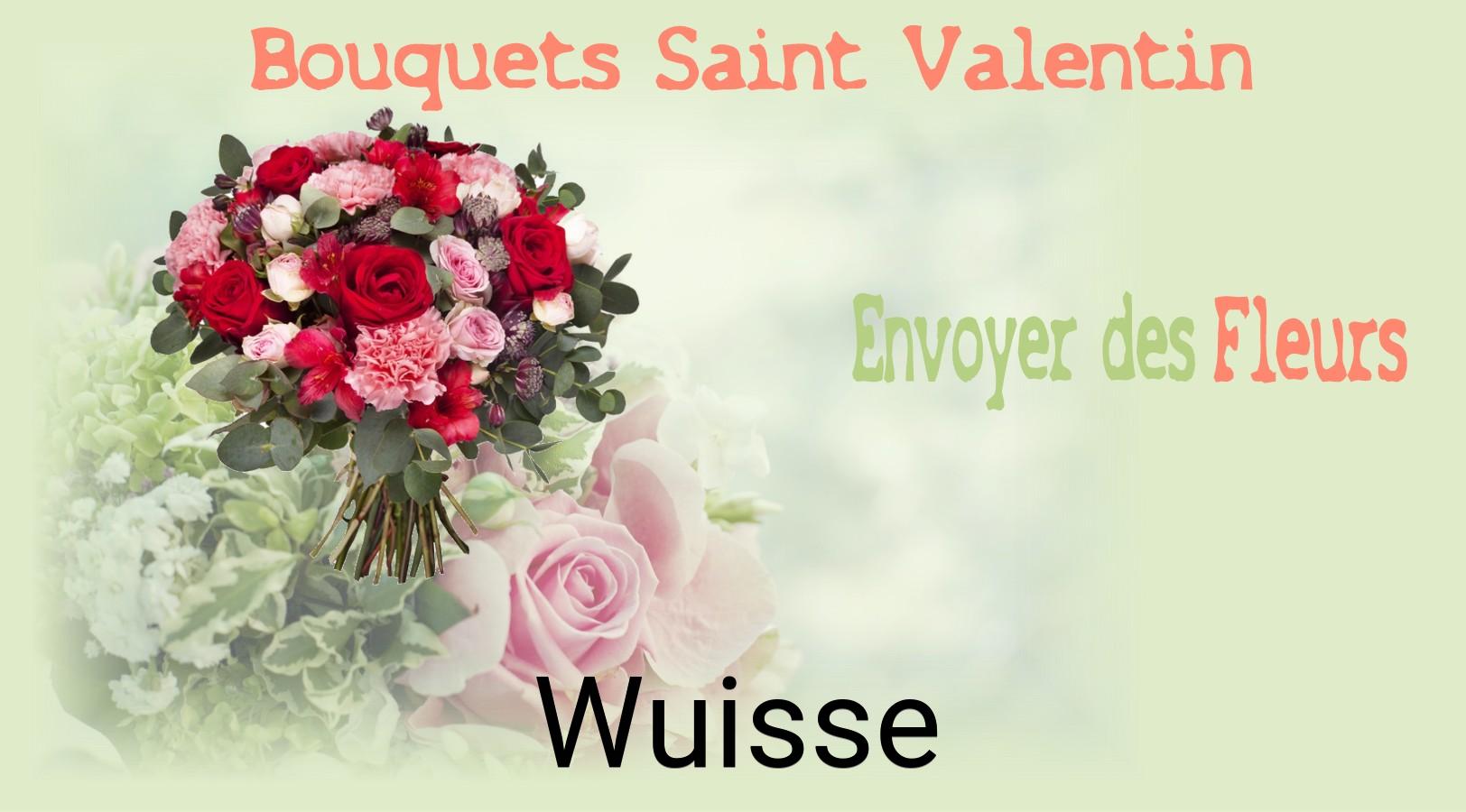 Roses de Saint-Valentin livrées à Wuisse